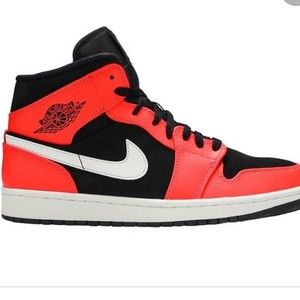 men ^ Jordan 1 Retro Mid 'Infrared 23'